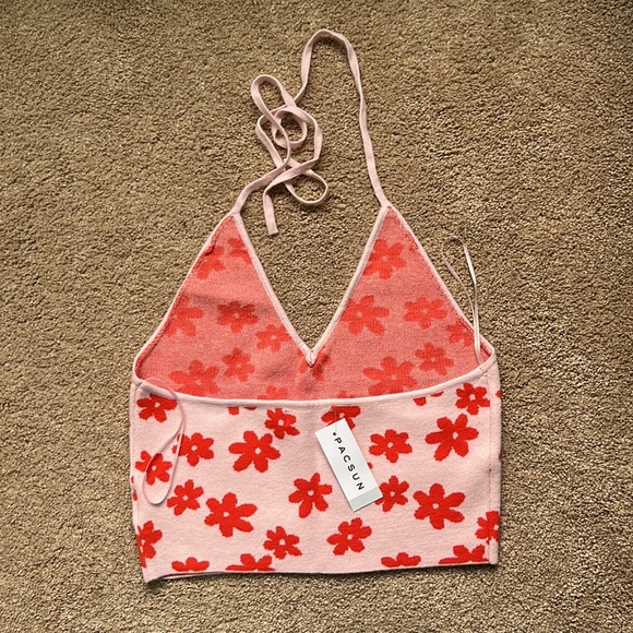 NWT PacSun halter cropped top - Picture 2 of 3